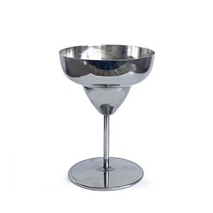 Antique Look Copper Margarita <b>Goblet</b> Glass, Margarita Cup NICKEL Color - Product Image 1