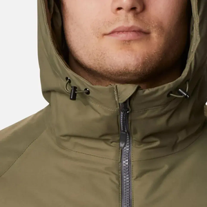 เสื้อแจ็คเก็ตขนเป็ดบุฟองน้ำสำหรับผู้ชายเสื้อโค้ทแนวสตรีทให้ความอบอุ่นในฤดูหนาวเสื้อโค้ทกันลมออกแบบโลโก้ได้ตามต้องการ - Product Image 4