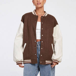 <b>Womens</b> Varsity <b>Jacket</b> Personalized College Streetwear Fashion - Product Image 2