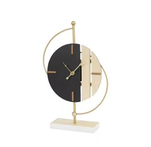 Reloj de mesa mecánico silencioso de Metal clásico para decoración de escritorio de oficina en casa regalo elegante y moderno - Product Image 6