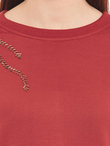 Sudadera para mujer, sudadera ligera para mujer, jersey cómodo de manga larga, ideal para el hogar, viajes, compras y uso informal - Product Image 5