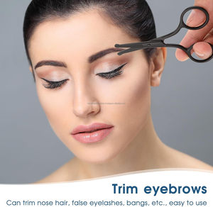 Personal Care Round Tip <b>Small</b> Cosmetic Facial Safety Special Mini Scissors Eyebrow Scissors For Men and Women Wholesale - Product Image 5