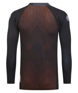 Quick-Dry Digital Print Rash Guard for Adults <b>Surfing</b> Rash Guard Top Basic UPF 50+ Short Sleeve Rashguard - Product Image 6