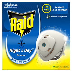 Raid Night&day Zanzare Base+Ricarica - Product Image 1