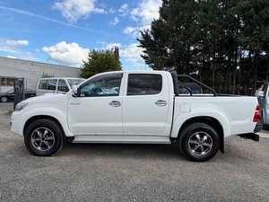Toyota Hilux Pick-up d'occasion blanche 2014 Double Cabine avec benne de transport d'accessoires extérieurs - Product Image 5