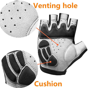 Service OEM Nouvelle édition Gants de sport unisexes pour hommes et femmes Respirants Résistants à l'usure Demi-doigts Écologiques Haute qualité - Product Image 5