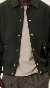 Venta caliente de los hombres Varsity chaqueta Casual Street Wear chaqueta de invierno 2025 de moda personalizada chaquetas de los hombres - Product Image 5