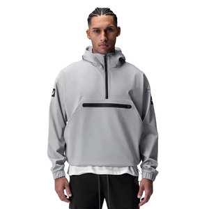 Chaqueta Cortavientos Personalizada con Cremallera, Chaqueta Deportiva de Manga Larga para Actividades al Aire Libre, para Hombre - Product Image 4