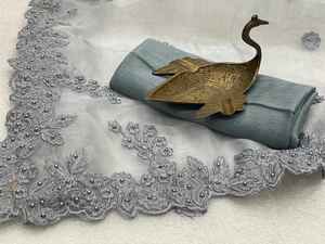 เสื้อเบลาส์ผ้าโปร่งบางสารีงานปักลายทั่วโลกสีสวย - Product Image 3