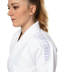 Kimono de Jiu Jitsu Profesional para Mujer, Uniforme de BJJ, 500g, Algodón, Tejido de Perlas, Duradero, Preencogido, Costuras Reforzadas, Personalizable - Product Image 3