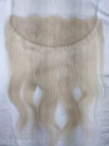 Peluca de pelo Remy con cordones frontales HD, extensión de onda rizada suave para Estilismo de mujer, proveedor indio - Product Image 4