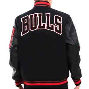 OEM Custom Unisex Varsity Jacket Premium College Letterman Baseball Bomber Stand Collar Crocheted <b>Factory</b> Direct for Winter - Product Image 2