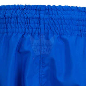 กางเกงมวยไทยสั่งตัดแบบใหม่ ผ้าสแปนเด็กซ์/โพลีเอสเตอร์ น้ำหนักเบา แห้งเร็ว สีพื้น ผลิตในปากีสถาน สำหรับผู้ชาย - Product Image 6