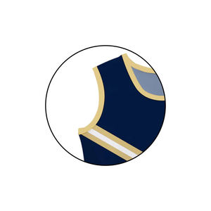 Uniformes de Animadoras para Equipos Femeninos, Logotipo Personalizado, Transpirables, Absorbentes de Humedad, Spandex/Poliéster, Elasticidad, Estilo de Lujo - Product Image 3