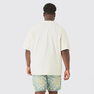 T-shirt de sport pour homme sur mesure en gros, polyester/coton, léger, col rond, fabrication OEM - Product Image 2