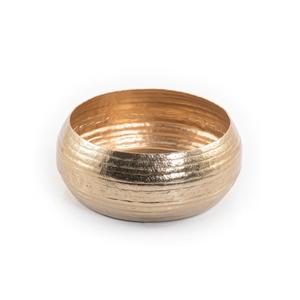 Lot de 2 bols en aluminium de qualité supérieure Design de table élégant Parfait pour les articles d'hôtel Solution élégante de stockage des aliments - Product Image 5