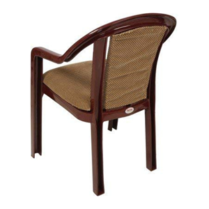 Chaise d'appoint classique en bois avec siège rembourré idéale pour les salles à manger et les salons confortables - Product Image 5