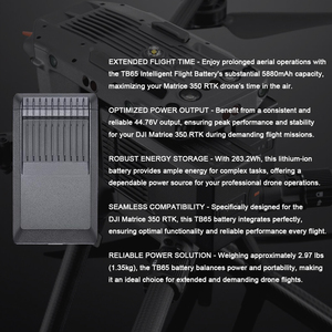 Nhà Máy Trực Tiếp Thay Thế Chuyến Bay Thông Minh Cho Tb65 Matrice 350 Rtk Pin 5880MAh Năng Lượng Cao Tế Bào 400 Phí Chu Kỳ - Product Image 6