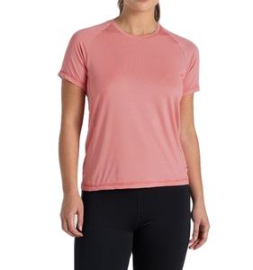 Active Wear Nouveau Design Femmes T-Shirt Casual Wear Tissu Doux Femmes Fitness Wear Manches Courtes Respirant T-Shirt - Product Image 1