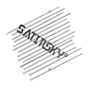 Escariadores manuales de perfil bajo para la preparación del fémur, 7 mm y 223 mm, acero inoxidable, certificación CE, calidad premium - Product Image 3