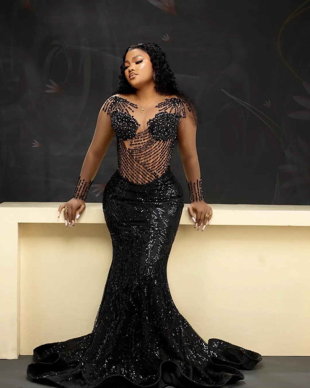 dark green mermaid prom dress Dark Green Mermaid Long Evening Prom Dresses, MR9369 – MarryLover