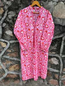 Robe longue femme feuille blanche légère en coton biologique pour fête et plage haut confortable avec collage robe femme - Product Image 6