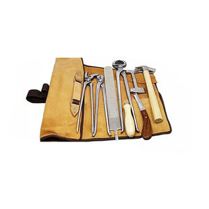 ชุดอุปกรณ์ตัดแต่งกีบม้าแบบครบชุด ใช้ซ้ำได้ พร้อมชุดเครื่องมือตัดแต่งกีบม้า คีมตัดกีบ ตะไบ ทนทาน สำหรับสัตวแพทย์ ใช้กับม้า - Product Image 6