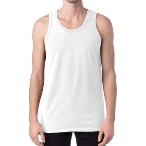 Débardeur Homme en Coton à Manches Courtes de Haute Qualité, Col Rond, Débardeur Basique, Débardeur Homme Sans Manches, Best-Seller Unisexe - Product Image 1