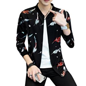 แจ็คเก็ตบอมเบอร์ลายพรางสำหรับผู้ชายแจ็คเก็ตบอมเบอร์สไตล์ใหม่ - Product Image 1