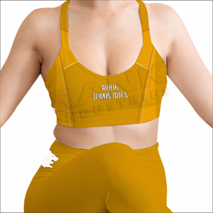 Conjunto de Yoga para Mujer, Traje Deportivo de Cintura Alta con Tela Suave para Entrenamientos, Conjunto de Yoga para Mujer, Traje Deportivo Acanalado para Entrenamiento con Soporte - Product Image 5