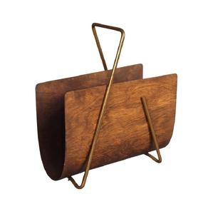 Top Arrivée De Luxe Style Moderne En Métal Fer Géométrique Fil Métallique Stockage De Documents Magazine Présentoir pour Bureau À Domicile - Product Image 2