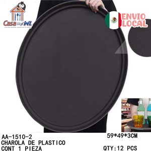 CASAMAX WL Vassoio di Servizio AA-1510-2 59x49x3 Cm Verniciato a Polvere di Grado Commerciale Lavabile in Lavastoviglie per il Trasporto di Bevande e Alimenti - Product Image 2