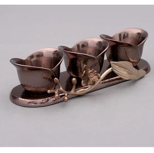 Cuencos para Servir Chocolate de Aluminio Pulido Color Plata para Frutos Secos, Galletas, Restaurantes, Fiestas, Aptos para Lavavajillas, Ecológicos - Product Image 6