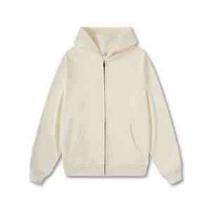 Ropa de calle personalizada de alta calidad para hombre, Sudadera con capucha con cremallera completa, Material polar, nueva sudadera con cremallera para hombre - Product Image 2