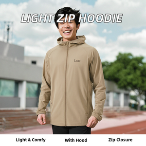 Sudaderas con cremallera de nailon con estampado digital para hombre, venta al por mayor, sudaderas con cremallera para hombre de último diseño hechas con manga regular de longitud - Product Image 3