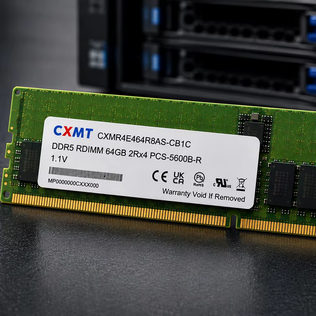Original CXMT CXMR4E464R8AS-CB1C DDR5 64GB 5600MT/s 2Rx4 Enterprise Server RAM