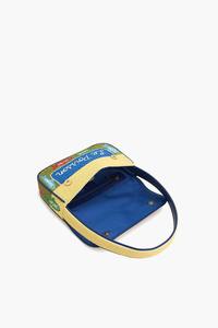 Bolsa de Compras de Algodón Personalizada con Lazo Bonito y Bordado de Cuentas Hecho a Mano, Ecológica, Reutilizable, Hermosa, Nuevo Diseño, Moderna - Product Image 3