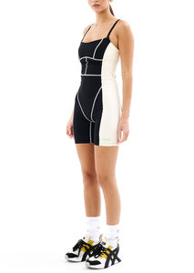 Mono Deportivo de Dos Piezas para Mujer, Sexy, Ajustado, con Espalda Descubierta, Sujetador Incorporado, Transpirable, con Bolsillos - Product Image 2