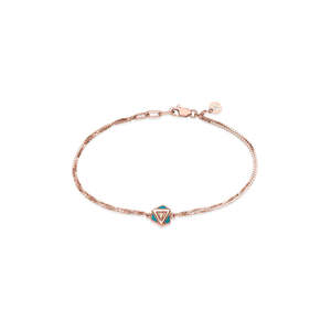 สร้อยข้อมือแฟชั่นสกายเวิร์ลโกลด์สำหรับผู้หญิง - Product Image 3