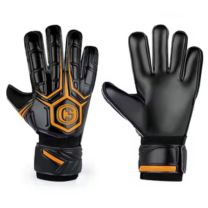 Gants de gardien de but COSH Sports Match & Training Noir Violet Coupe Négative Motif en Silicone Antidérapant Gants de gardien de but de football en plein air - Product Image 3