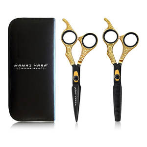 Professional <b>Hair</b> <b>Cutting</b> & Thinning Shear Set 6.5 Vintage Series High Carbon Stainless Barber Scissors Ultra-Sharp <b>Razor</b> Edge - Product Image 1