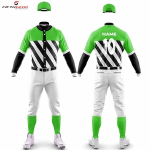 Uniforme de béisbol personalizado de tallas grandes a la moda, nuevo diseño personalizado, conjunto de ropa de equipo deportivo sublimado, característica transpirable - Product Image 6