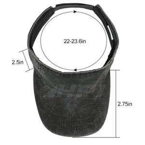 Visera de Sol con Logotipo Personalizado, Gorra Deportiva Ajustable, Visera de Sol Lisa al por Mayor, Gorra Ligera para el Verano - Product Image 4