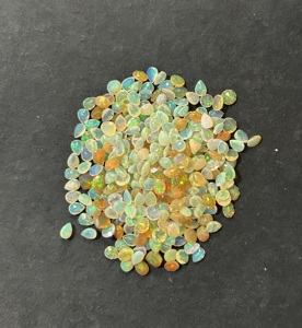 Top qualité éthiopien coupe de feu opale mélange formes et tailles bijoux et bague taille pierre précieuse naturel éthiopien feu Cabochon - Product Image 3