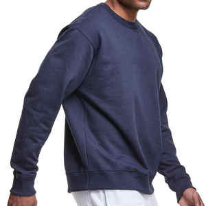 Sudaderas con capucha de algodón 100% para hombre de alta calidad al por mayor para invierno logotipo frontal bordado liso teñido servicios ODM - Product Image 6
