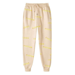 Pantalon de survêtement cargo en coton pour femme, taille élastique, coupe droite, matière polaire, style streetwear, pantalon d'hiver - Product Image 4