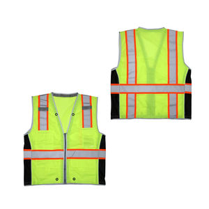 Chaleco de Seguridad para Topógrafo, Último Modelo, Personalizable (OEM), Material de Poliéster Transpirable, Antiestático, Alta Visibilidad, Antibacteriano - Product Image 2