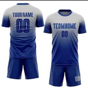 Conjunto de Camiseta de Fútbol Personalizada para Hombre, Local y Visitante, con Logotipo y Nombre de Equipo Personalizados, 100% Poliéster de Secado Rápido para Fútbol - Product Image 2