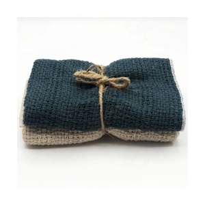 Custom Light Grey Striped Embroidered Quick Drying Standard Digital Cotton Wholesale Sublimation Cleaning Golf <b>Kitchen</b> <b>Towels</b> - Product Image 5