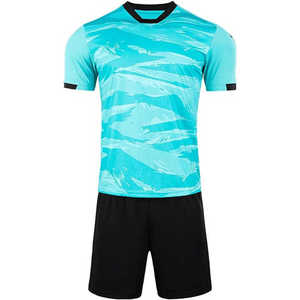 Fabricant de qualité Séchage rapide Logo personnalisé Conception personnalisée Maillot de couleur unie Vêtements de sport Uniforme de football - Product Image 6